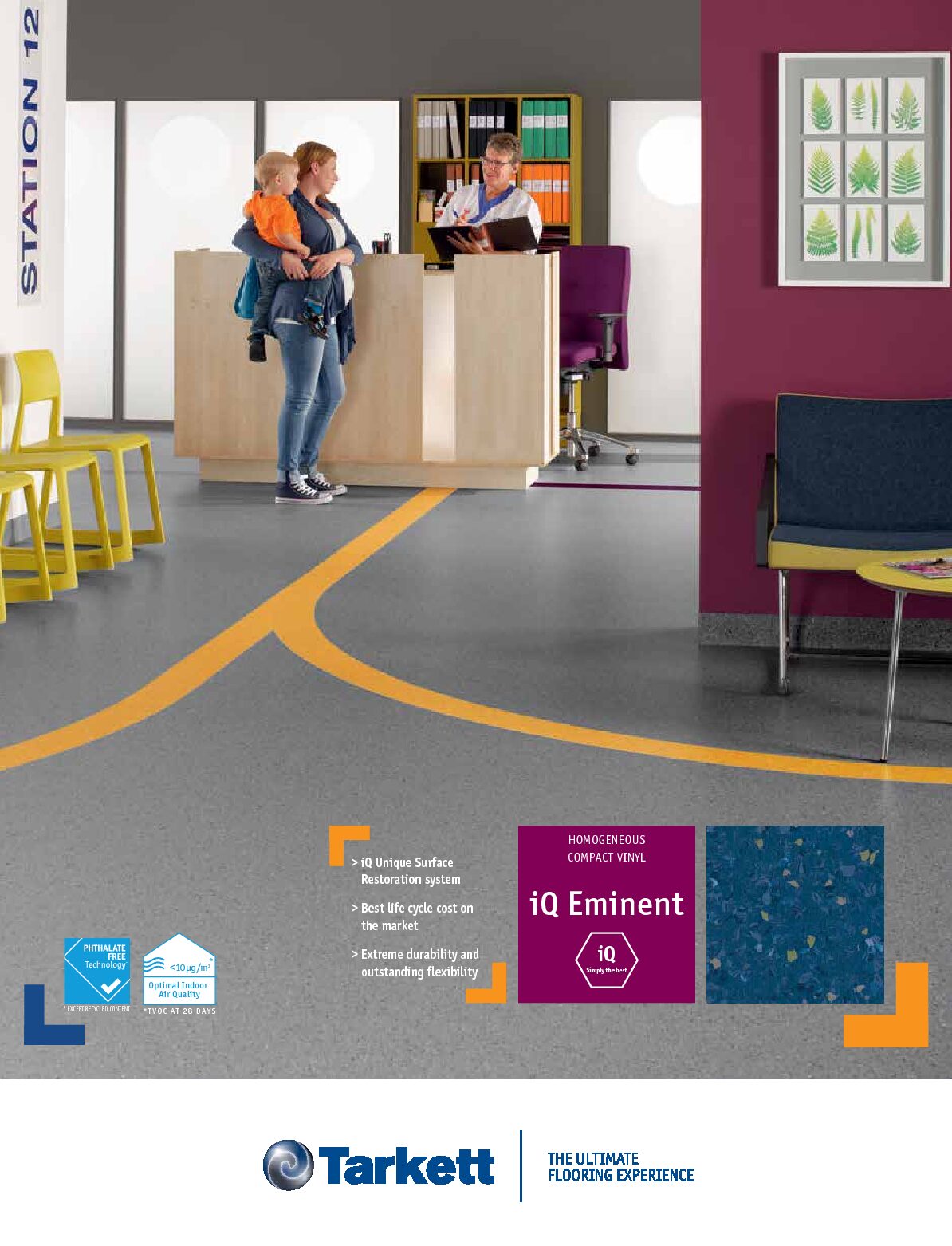 iQ Eminent Safety Flooring Commercial Vinyl Flooring Hospital
